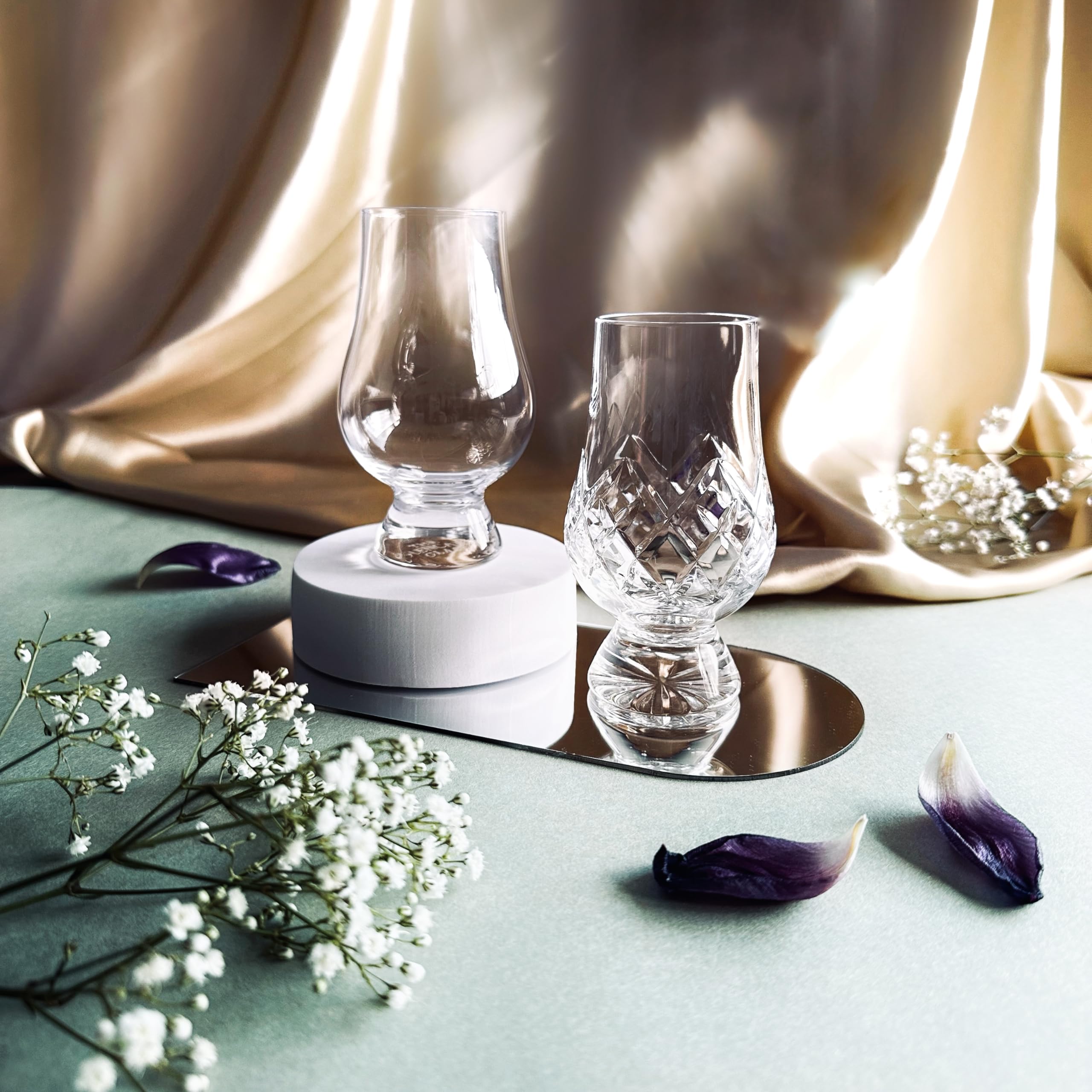 CUT GLENCAIRN Whiskey Glass with Water Dropper and Jug Gift Set - Image 7