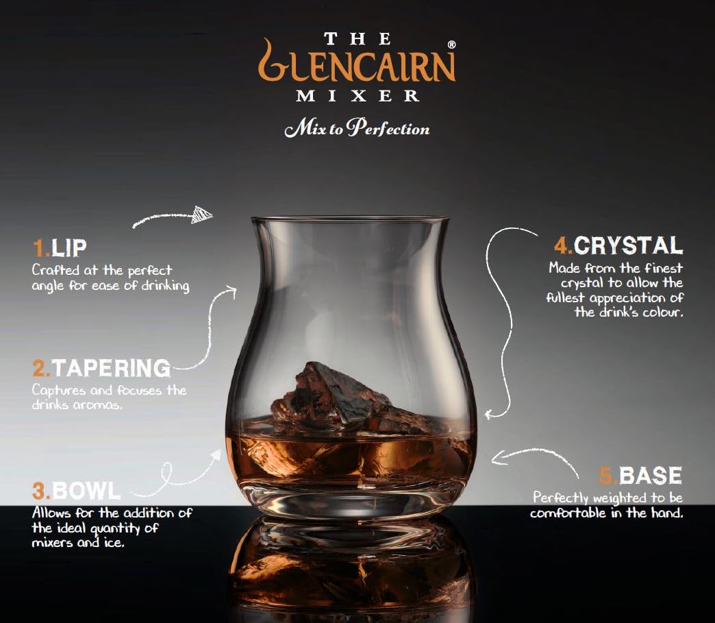 GLENCAIRN Cut Mixer Whiskey Glass in Gift Carton - Image 5