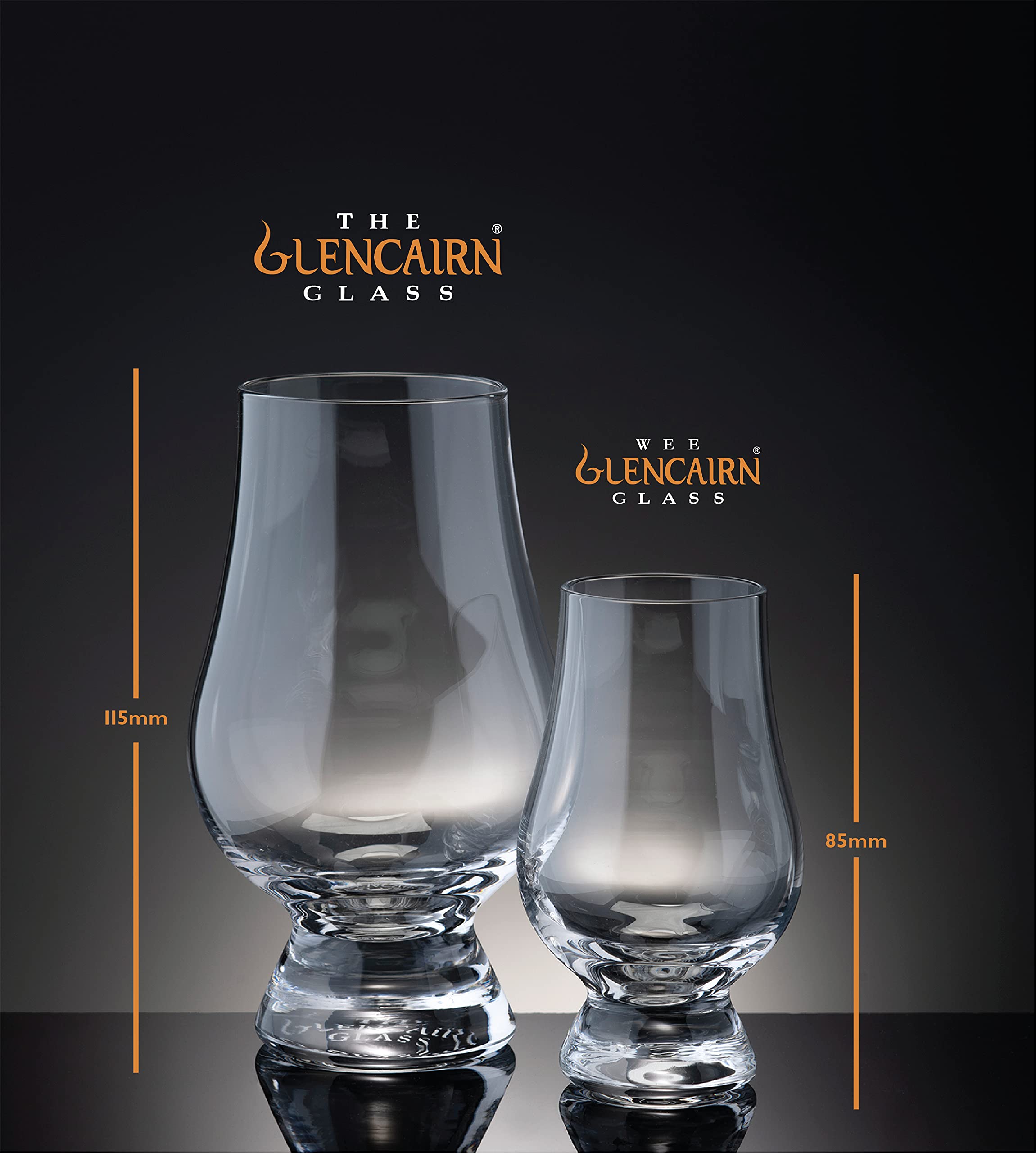 GLENCAIRN Wee Whisky Glass Set of 6 – Small, 70ml Mini Version of The Official Tasting Glass – Gift Boxed – Perfect for Scotch, Bourbon & Collectors - Image 3